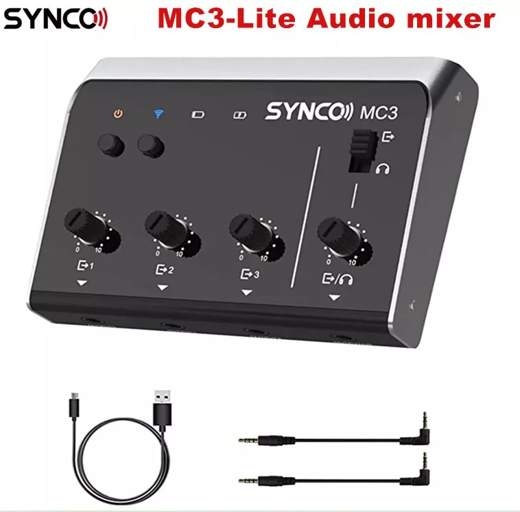 Photography Videos Free - Synco MC3 Lite mélangeur Audio 4
