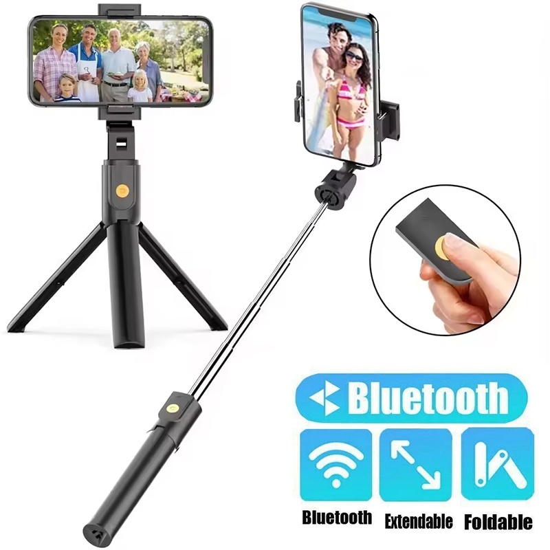 Photography Basics - Trépied pliable sans fil pour selfie,