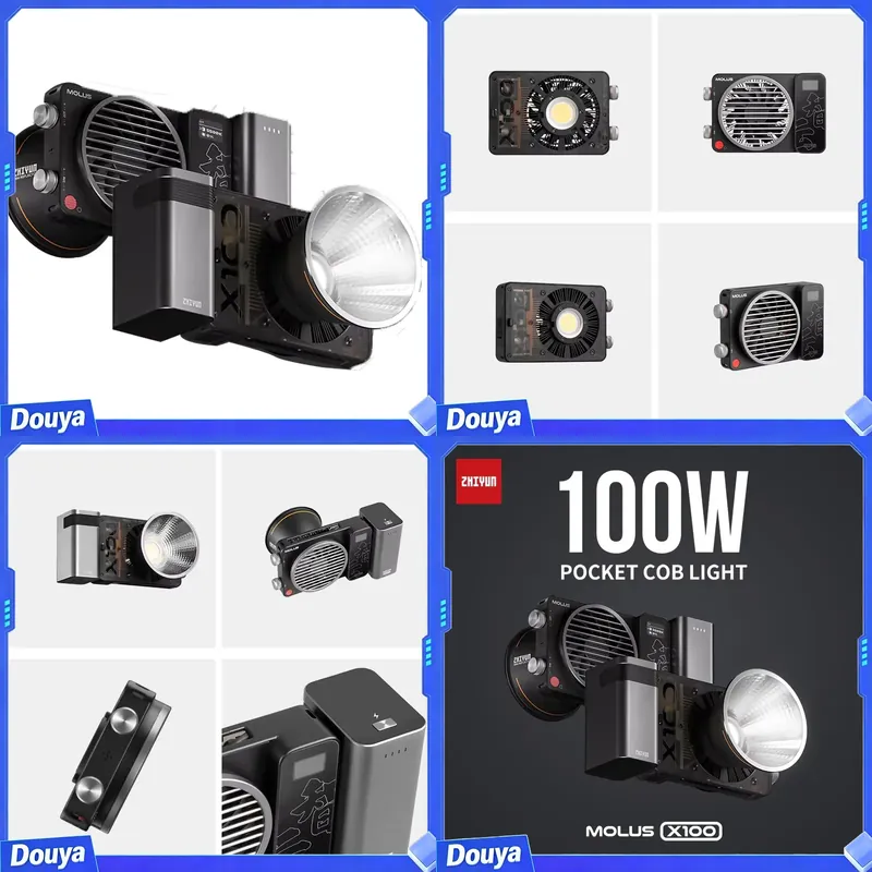 Photography Videos Free - ZHIYUN Molus X100, lampe LED COB