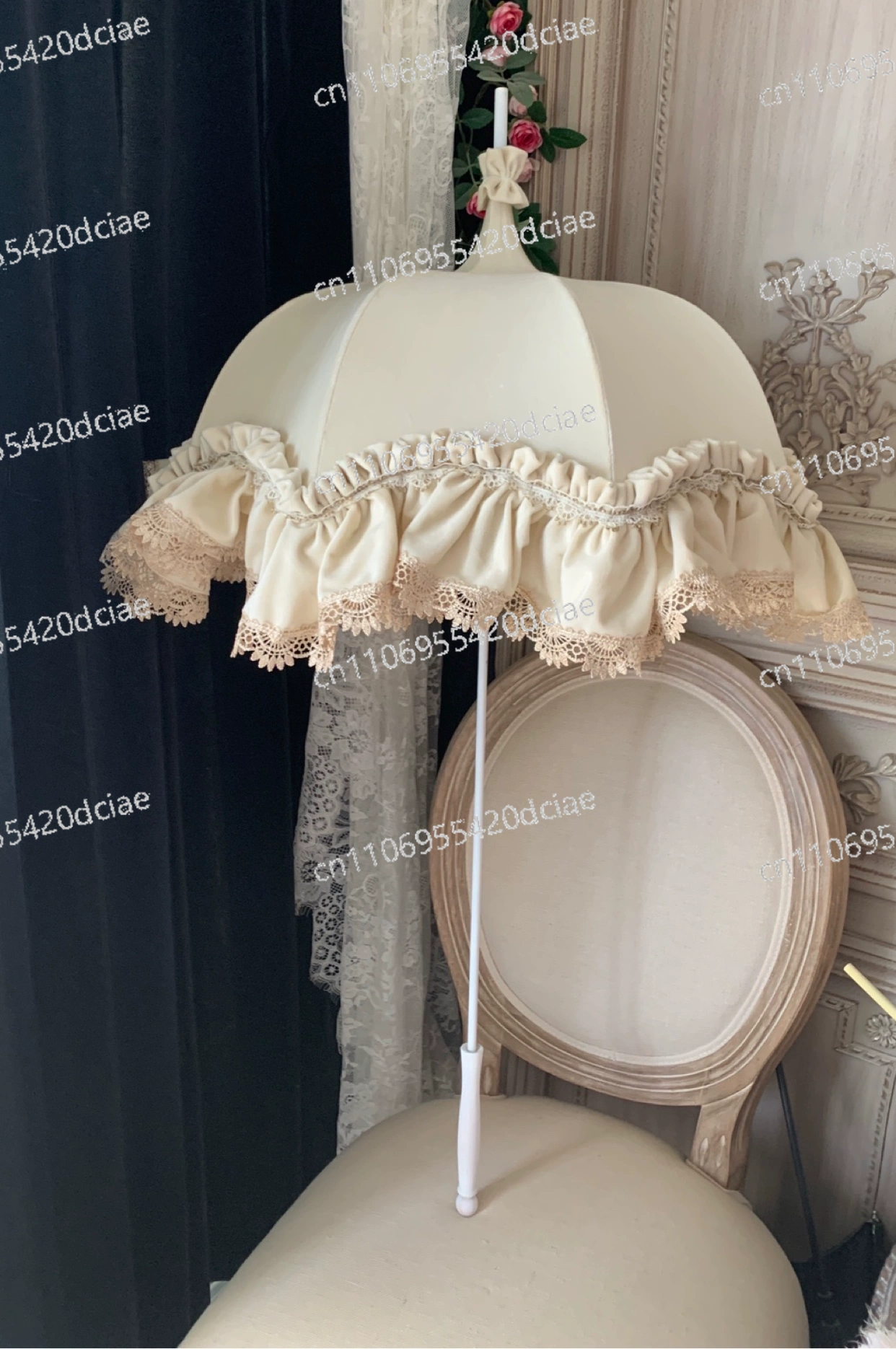 Photography Umbrella - Parapluie Lolita vintage fait main, parapluie