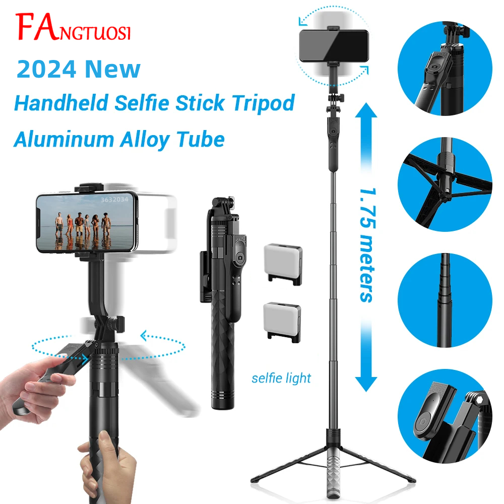Photography Basics - FANGTUOSI 1750mm sans fil Selfie bâton