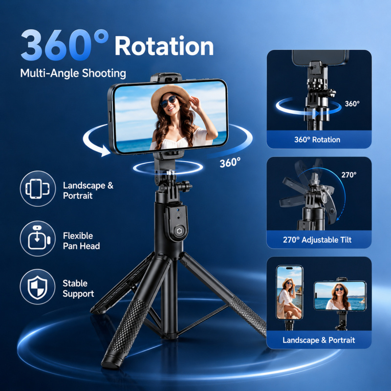 Trépied perche à selfie Blueto - Photography Basics avis et prix
