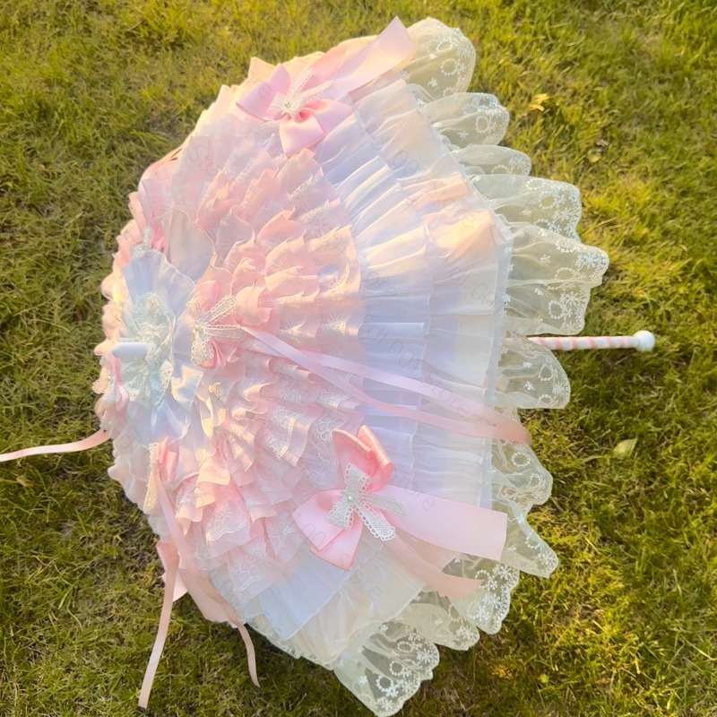 Parapluie papillon rose et bla - Photography Umbrella avis et prix