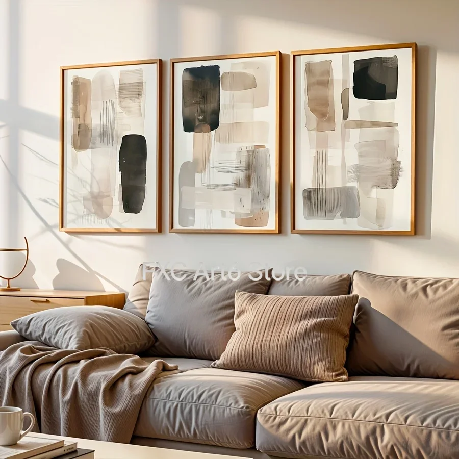 Lot de 3 tableaux sans cadre,  - Photography Geometry avis et prix