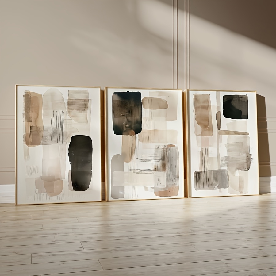 Lot de 3 tableaux sans cadre,  - Photography Geometry avis et prix