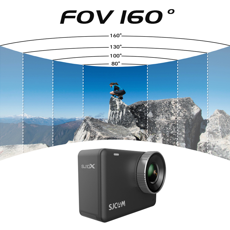 SJCAM SJ10X caméra d'action ét - Photographic Memory avis et prix