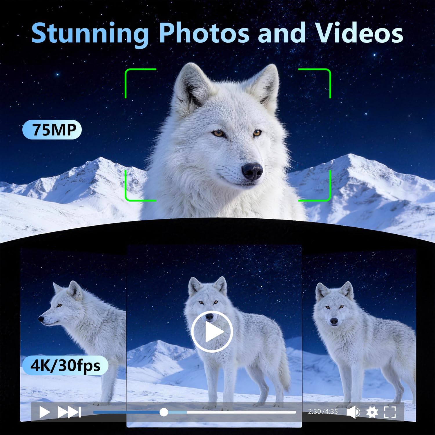 Caméra Vlog à cardan 3 axes de - Photographic Memory avis et prix